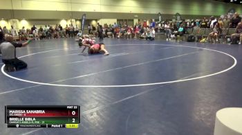 135 lbs Round 4 (6 Team) - Marissa Sanabria, STL Green vs Brielle Bibla, Charlie`s Angels-FL Pnk