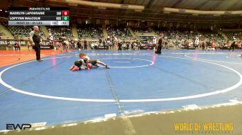 52 lbs 3rd Place - Madelyn LaFontaine, Simmons Academy Of Wrestling vs Loftynn Malcolm, Neighborhood Wrestling Club