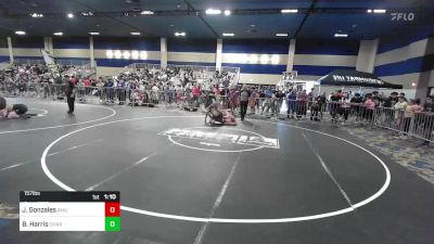 157 lbs Round Of 64 - John Gonzales, Ayala Smash vs Barrett Harris, Chargers WC