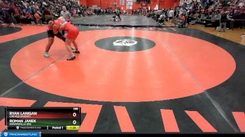 195 lbs Cons. Round 1 - Ryan Lanigan, Chicago (MARIST) vs Roman Janek, EDWARDVILLE (HS)