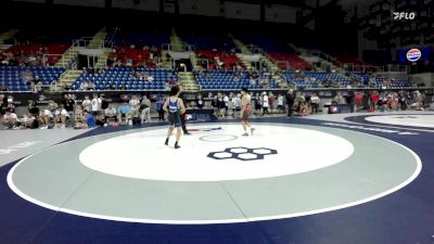 100 lbs Cons. Sub-rd Of 32 - Sebastian Clark, TX vs Robert Frijouf, FL
