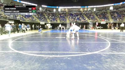 200 lbs Round Of 16 - Josie Fortin, Fort LeBoeuf vs Serenity Miller, Slippery Rock