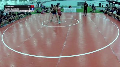 110 lbs Leah Lopez, California Blue vs Alexis Clements, Washington