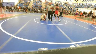 96-100 lbs Quarterfinal - Ella Brunson, Hilldale Youth Wrestling Club vs Alyvia Kvittum, Salina Wrestling Club