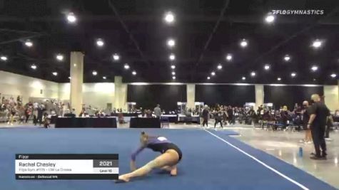 Rachel Chesley - Floor, Flips Gym #1115 - UW La Crosse - 2021 USA Gymnastics Development Program National Championships