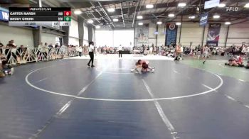 85 lbs Rr Rnd 3 - Carter Marsh, Indiana Outlaws Gold vs Brody Ohern, Revival Orange