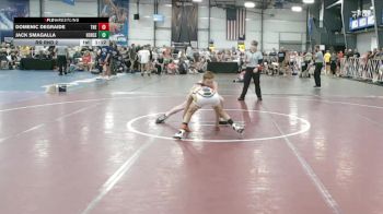 90 lbs Rr Rnd 2 - Domenic DeGraide, Terps Northeast Elite vs Jack Smagalla, Iron Horse