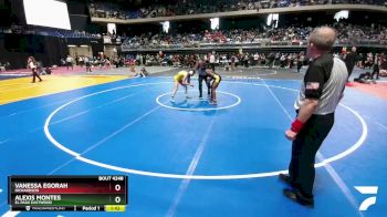 6A 120 lbs Semifinal - Vanessa Egorah, Richardson vs Alexis Montes, El Paso Eastwood