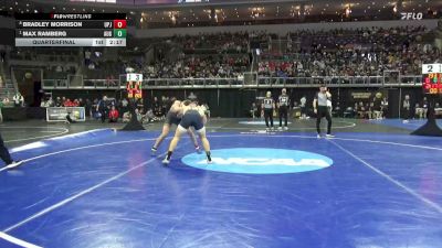 197 lbs Quarterfinal - Max Ramberg, Augustana (SD) vs Bradley Morrison, Pitt-Johnstown