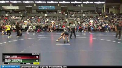 90 lbs Champ. Round 3 - Rocky Thompson, Open Mats Wrestling Club vs Colin Lundy, Norfolk Wrestling Club