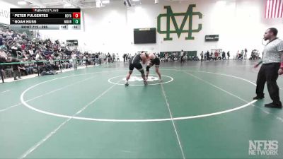 285 lbs 3rd Place Match - Noah Huss, Moorpark vs Peter Fulgentes, Royal