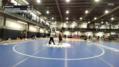 215Blue lbs Rr Rnd 1 - Elijah Pye, Iona vs Malachi Courtois, Monroe Woodbury