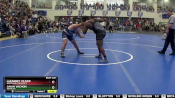 215 lbs Champ. Round 1 - Jakarrey Oliver, Whiteland Community vs Gavin Vachon, Woodlan