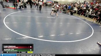 88 lbs Cons. Round 6 - Case Freeman, Sebolt Wrestling Academy vs Hudson Cox, Moen Wrestling Academy