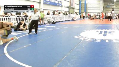 138 lbs Rr Rnd 2 - Robert Douangmala, MetroWest United Lightning - HSB vs Eli Francis, Iron Faith Gold - HSB