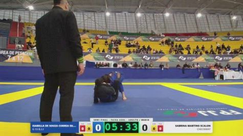 SABRINA MARTINS SCALON vs ISABELLA DE SOUZA CORREA SILVA 2026 FPJJ Circuito Paulista GI Etapa 3