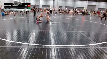 80 lbs Cons. Round 3 - Jackson Sellars**, South Georgia Takedown Club vs Kingston Towner, Virginia Wreckin` Crew