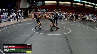 84 lbs Round 1 (6 Team) - Carter Wells, TB Legacy vs David Fleming, Silo WC