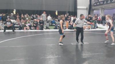 110 lbs Champ. Rd Of 32 - Shayley Butrick, BTWC vs Addalyn Sisson, Floyd Wrestling Club