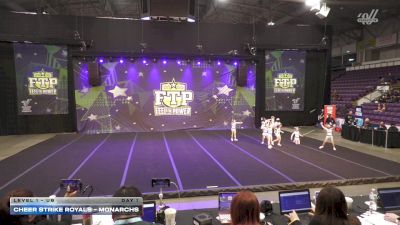 Cheer Strike Royals - Monarchs [2026 L1 - U8 Day 1] 2026 Feel The Power