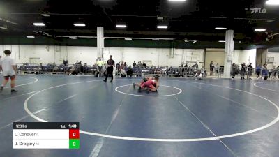 120 lbs Consi Of 64 #1 - Logan Conover, IL vs Jamison Gregory, MI