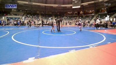 80 lbs Semifinal - Jaxon Roller, Raw Wrestling Club vs Collin Yocham, Coweta Tiger Wrestling