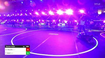 106 lbs Quarterfinal - Heavyn Woods, El Paso Wildcats WC vs Triton Wait, Mat Rats Rebooted