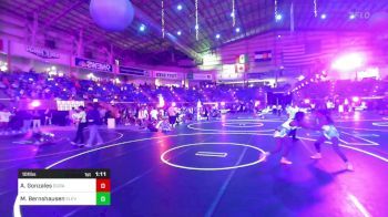 101 lbs Round Of 16 - Aubrey Gonzales, Duran Elite vs Miley Bernshausen, Elevate Wrestling Academy