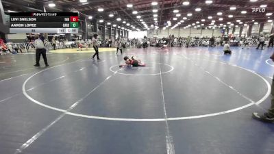 88 lbs Round 1 (9am Friday) - Aaron Lopez, Cali Red vs Levi Snelson, Nauman Red