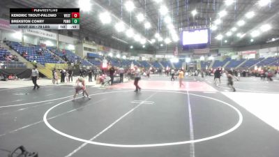 78 lbs Consolation - Kendric Trout-Palomo, Westen Nebraska Elite vs Brekston Conry, Pomona Elite