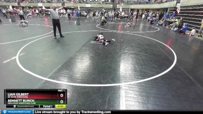 45-50 lbs Cons. Semi - Bennett Burich, Mollitium Wrestling Club vs Liam Gilbert, DC Elite Wrestling