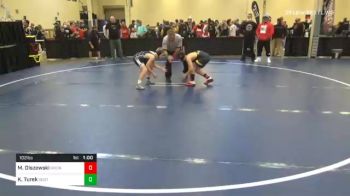 102 lbs Consolation - Michael Olszewski, Moon vs Killian Turek, South Side