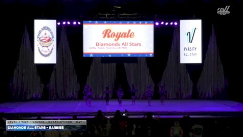 Diamonds All Stars - BARBIES [2026 L1 Tiny - Novice - Restrictions Day 1] 2026 The American Royale Sevierville Nationals