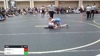99 lbs Quarterfinal - Rave Morby, Sanderson Wr Acd vs Carson Miles, Lions WC