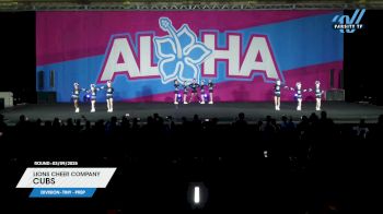 Lions Cheer Company - Cubs [2025 L1.1 Tiny - PREP 03/09/2025] 2025 Aloha Indy Showdown