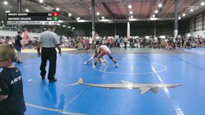 106 lbs Placement (4 Team) - Brady Booth, 84 ATHLETES vs Maximo Deleon, NOVA WRESTLING CLUB