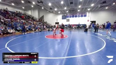 150-165 lbs Round 3 - Trenten Lumpkins Brattin, Rawlins Wrestling Club vs Stryker Marvel, Eastside United