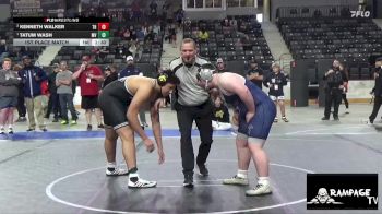 265 lbs 1st Place Match - Tatum Wash, Mill Valley vs Kenneth Walker, The Herd