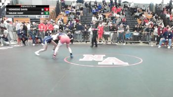 114 lbs Semifinal - Kennedie Davis, Bridgewater-Raynham vs Kelsie Hunt, Malden Catholic