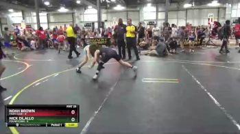 91 lbs Round 3 (6 Team) - NICK DILALLO, Poundtown vs Noah Brown, Fight Club