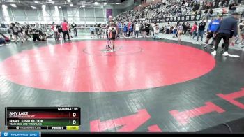 64 lbs Round 2 - Amy Lake, Flathead Valley WC vs Hartleigh Block, Team Real Life Wrestling