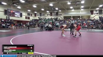 132 lbs Round 2 - Kale Wieland, Independence vs Sam Livermore, Maquoketa