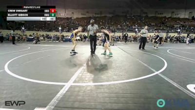 85 lbs Consi Of 8 #2 - Derreck Flud, Checotah Matcats vs Jax McCuistion, Tiger Trained Wrestling