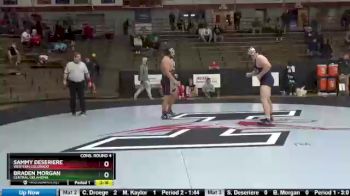 285 lbs Cons. Round 4 - Sammy Deseriere, Western Colorado vs Braden Morgan, Central Oklahoma