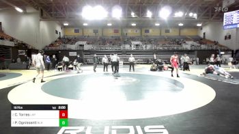 157 lbs Semifinal - Claudio Torres, Lake Highland Prep vs Paul Ognissanti, Blair Academy