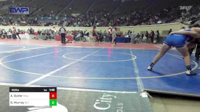 160 lbs Round Of 32 - Avan Butler, Pauls Valley Wrestling vs Bailey Murray, Bethel