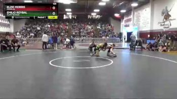 126 lbs Quarterfinal - Emilio Roybal, Slam! Nevada vs Elzie Morris, Douglas