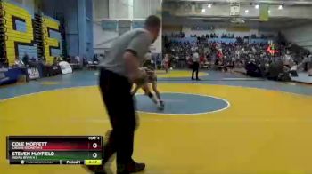 113 lbs Cons. Round 1 - Steven Mayfield, Indian River H S vs Cole Moffett, Caesar Rodney H S