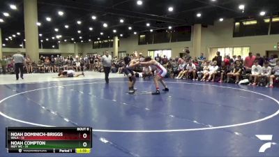 165 lbs Round 3 (6 Team) - Noah Dominich-Briggs, WALA vs Noah Compton, Indy WC