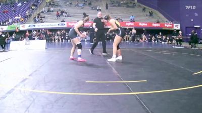 180 lbs Placement (4 Team) - Mia Gaetjens, Adrian College vs Brooklyn Sage, Albion